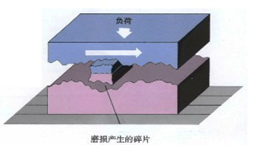 图2:磨损产品的碎片
